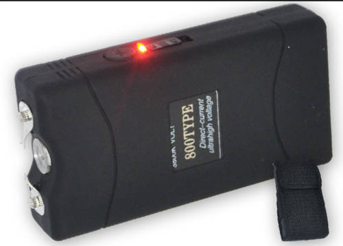 Rechargeable Stun Gun With LED Torch