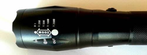 LED Torch Glare Rechargeable Torch