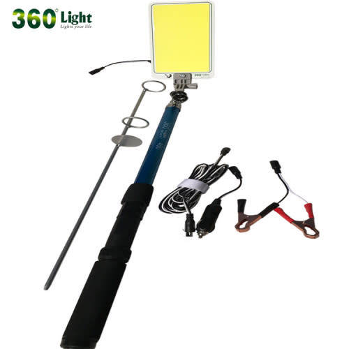 Telescopic Fishing Rod Led Light Outdoor Multifunction Lamp