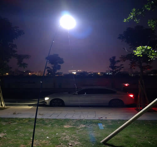 Telescopic Fishing Rod Led Light Outdoor Multifunction Lamp