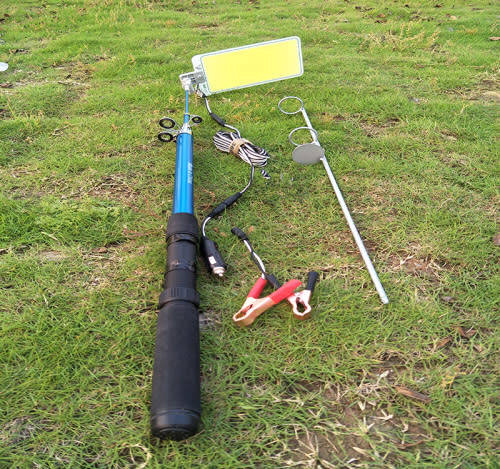 Telescopic Fishing Rod Led Light Outdoor Multifunction Lamp