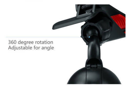 360° Universal Car Windshield Mount Stand Holder For iPhone Samsung GPS