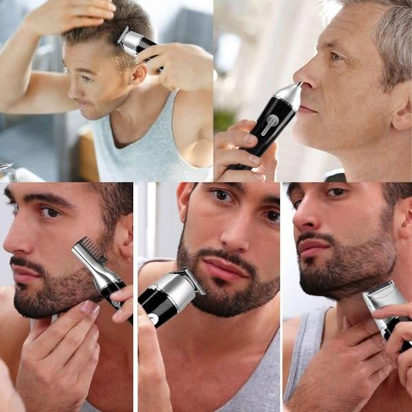 Rechargeable 5-In-1 Hair Clipper Grooming Kit 5W