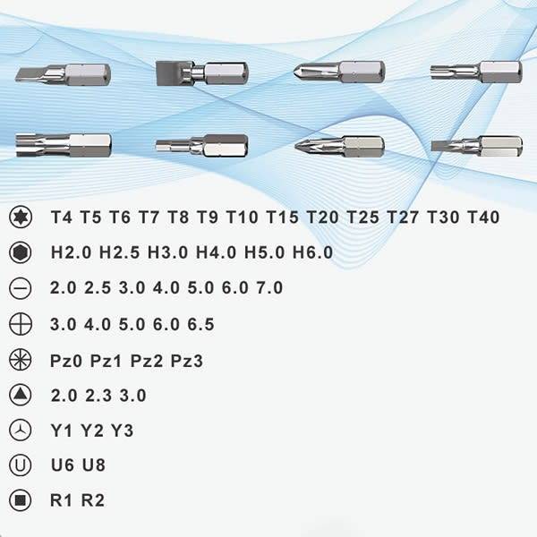 Portable Ratchet Handle Screwdriver Set Tool Kit