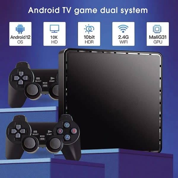 M8Pro Dual System Tv Box Game Console 10K Uhd With Chrome Cast Built-In