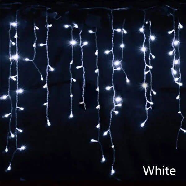 Led Fairy Curtain Light White 6×0.53M