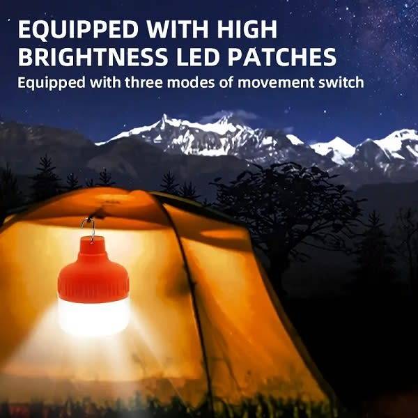 Solar Pendant Light 80W With 1000mah Battery