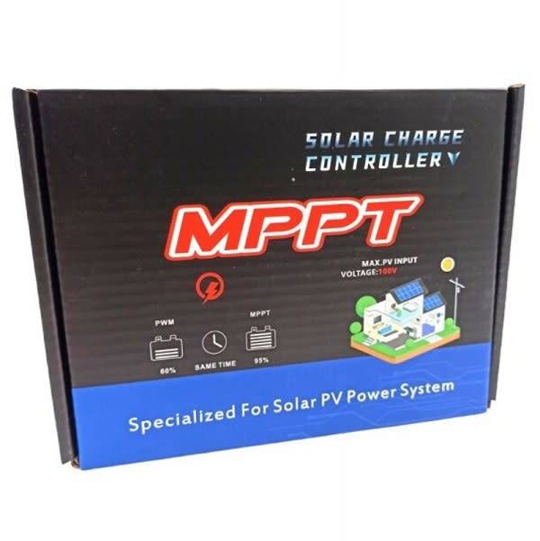 Mppt Solar Charge Controller 10A 60V With Lcd Display And Dual Usb