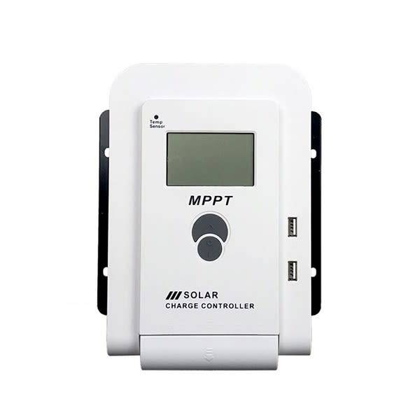 Mppt Solar Charge Controller With Lcd Display And Dual Usb