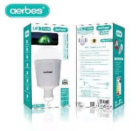Led 12W Household Rechargeable Bulb E27
