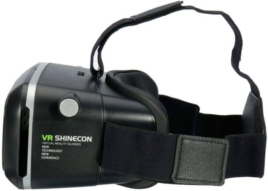 Vr 3D Imax Smartphone Cardboard, Video Game Glasses Bluetooth Mini Game Controller Remote Control