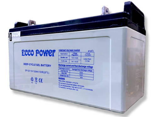 12V 120AH Gel Battery Ecco