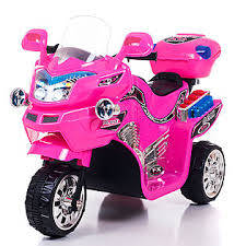 Police Battery operated ride on BIKE - Just in time for a Great Christmas Gift!!!
