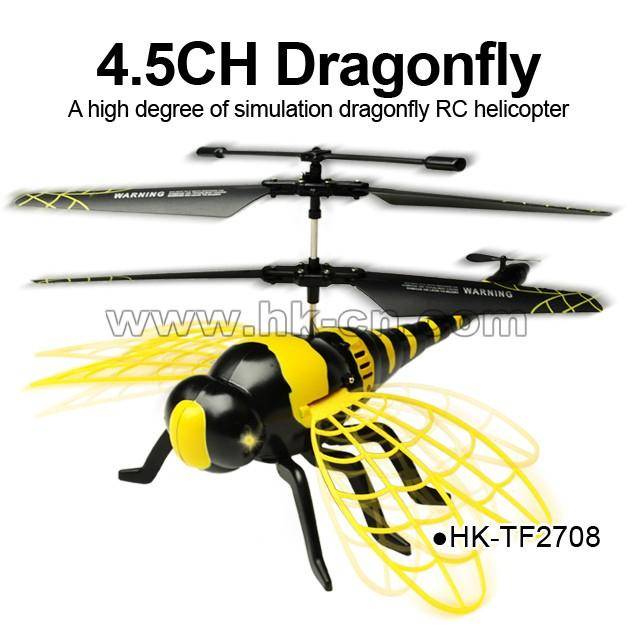 4.5 Channel Dragonfly infrared Radio controlled helicopter - Excellent gift idea