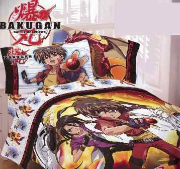 LAST ONE LEFT -BRAND NEW BAKUGAN SNGLE BED SET ON R1 NO RESERVE AUCTION