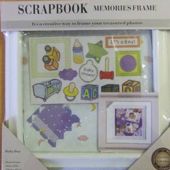 Scrapbooking Frame!  Includes 18 pieces!!! R1 No Reserve