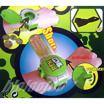 BEN 10 OMNITRIX shooting disk watchFrom R1 No Reserve.