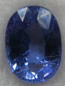 BEAUTIFUL SI  .65CT TANZANITE OVAL CUT -R1 NO RESERVE