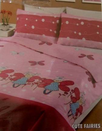 Duvet cover Set (Cute Fairies) Single duvet cover and pillow slips - Beautifull