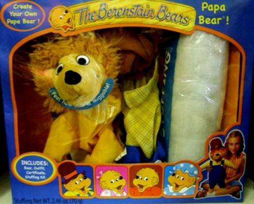 LAST ONE! Berenstain Bears, Create your own PAPA bear! R1 No Reserve Auction