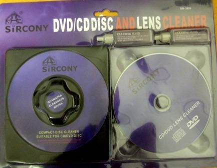 DVD / CD Disk and lens Cleaner - Get your now and do your own cleaning!