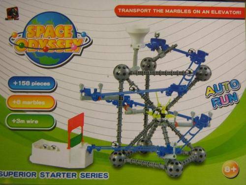 Space Odyssey - +158 pieces, + 8 Marbles, + 3m Wire! Excellent starter series!