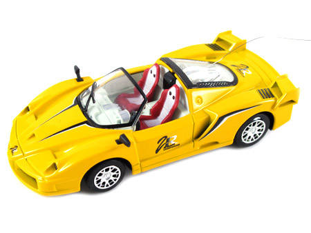 Remote Control Die Cast Replica Yellow Ferrari Car -  Cool Gift!!!