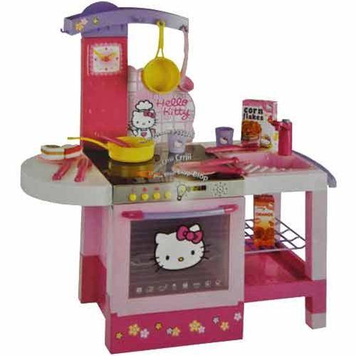 Hello Kitty Free standing kitchen playset with lights and sound! Great gift to any little girl