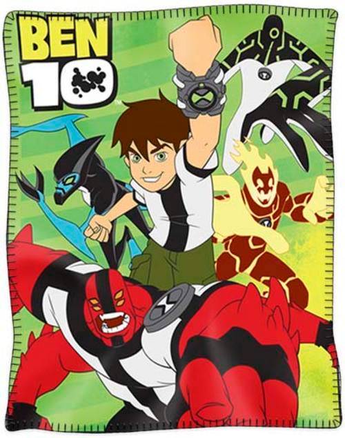 MUST HAVE polar fleece blanket Ben 10 Aliens on R1 NO RESERVE