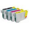 Set of Generic Epson CX4300 / TX117 1xblack, 1xcyan, 1xmagenta, 1xyellow