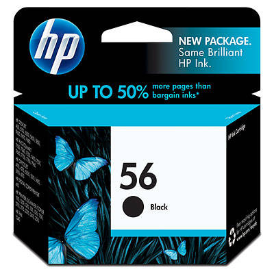 Original Cartridge for HP6656A Black