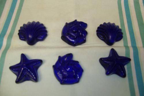 GLASS SEA SHELL SHAPES