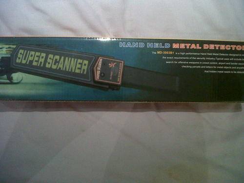 HAND HELD METAL DETECTOR