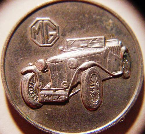 MG Car Coin World Token - Issued at Coin Show - year unknown