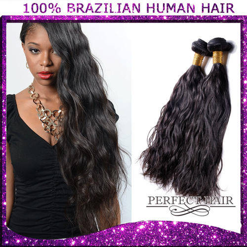 Brazilian Virgin hair bundle hair, Natural Wave 12",200g