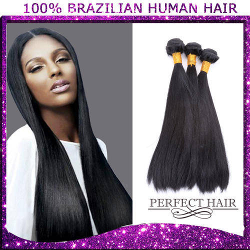 Brazilian Human hair ,Silky Straight ,16" ,300g