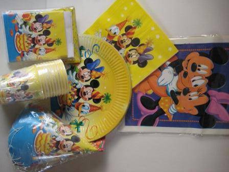 **MICKEY MOUSE** PARTY PACK FOR 10
