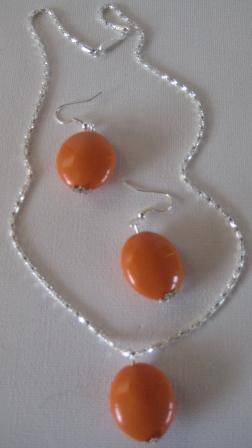 FASHION JEWELRY NECKLACE & EARRINGS SET