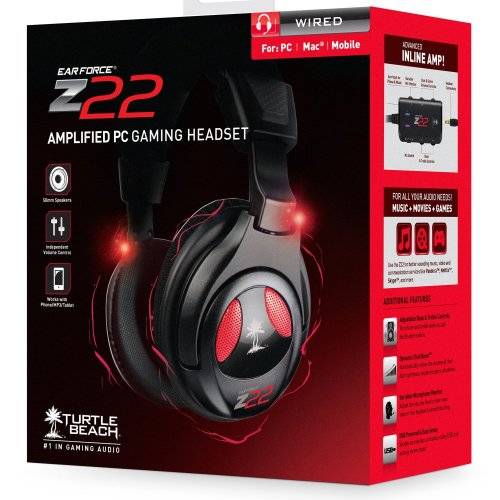 Turtle Beach Ear Force Z22 MLG Amplified Gaming Headset (PC, MAC, Mobile)