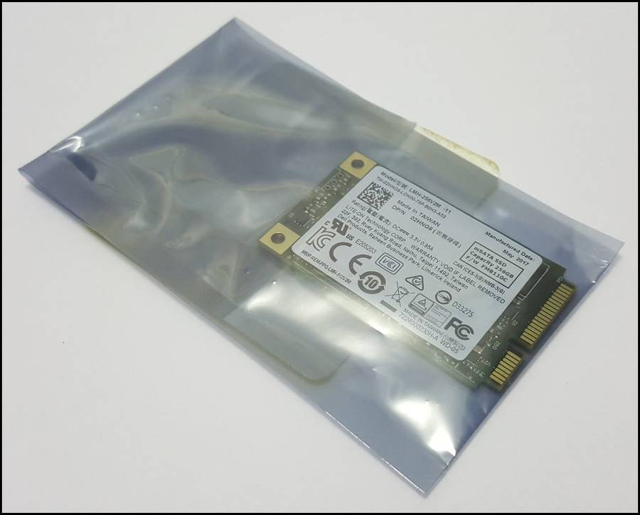 Dell OEM Lite-On 256GB mSATA SATA3 6GB/s SSD Solid State Drive | Brand New Sealed