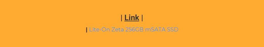 dell liteon lite on lite-on 256gb 256 gb gig msata ssd sata3 6gb/s 6gbs 6 s brand new