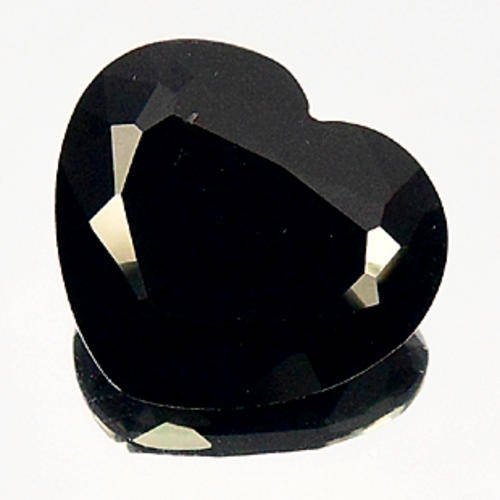 14.06 CARAT BLACK SPINEL HEART
