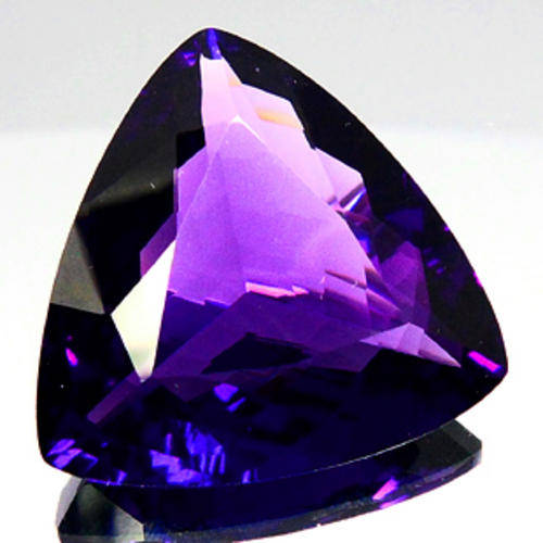 36.70 CARAT BRILLIANT  PURPLE  AMETHYST TRILLIANT