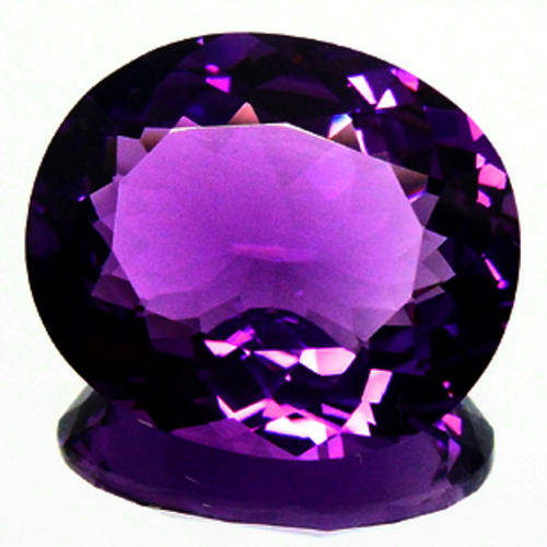 27.42 CARAT BRILLIANT  PURPLE  AMETHYST