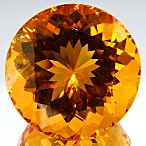 50.12 CARAT ORANGE  CITRINE