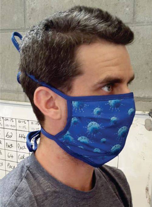 Washable Face Masks - triple layer fabric - Made in SA