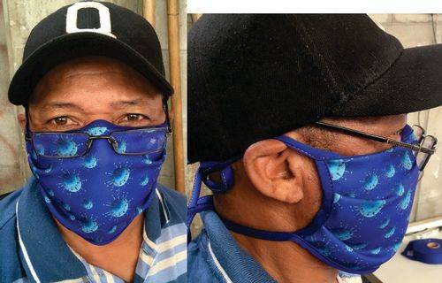 Washable Face Masks - triple layer fabric - Made in SA