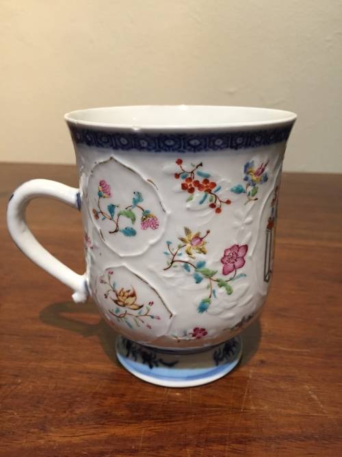 chinese hand painted mug