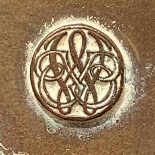Bergamot Brass Works Art Nouveau style Belt Buckle