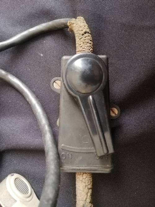 Radio head-set,Airlite 62, SAAF?